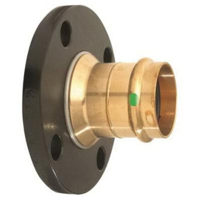 Viega 2 inch x 4 inch Press x BP Bronze Adapter Flange; 1/Pack