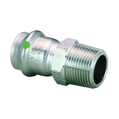 Viega ProPress® 316 80035 1 inch x 3/4 inch Press x MPT 316 Stainless Steel Adapter