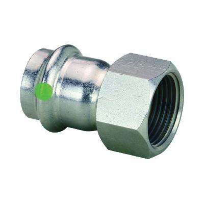 Viega ProPress® 316 80105 1-1/4 inch x 1-1/4 inch Press x FPT 316 Stainless Steel Adapter