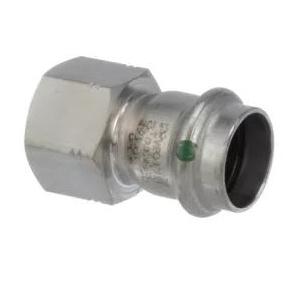 Viega ProPress® 316 80095 1 inch x 3/4 inch Press x FPT 316 Stainless Steel Adapter