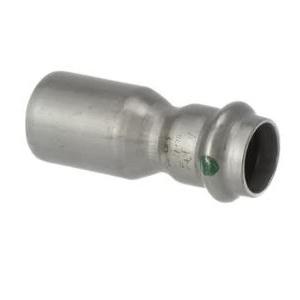Viega ProPress® 316 80160 3/4 inch x 1/2 inch FTG x Press 316 Stainless Steel Reducer
