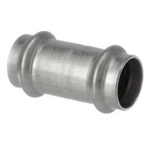 Viega ProPress® 316 80320 1 inch x 1 inch Press x Press 316 Stainless Steel Coupling