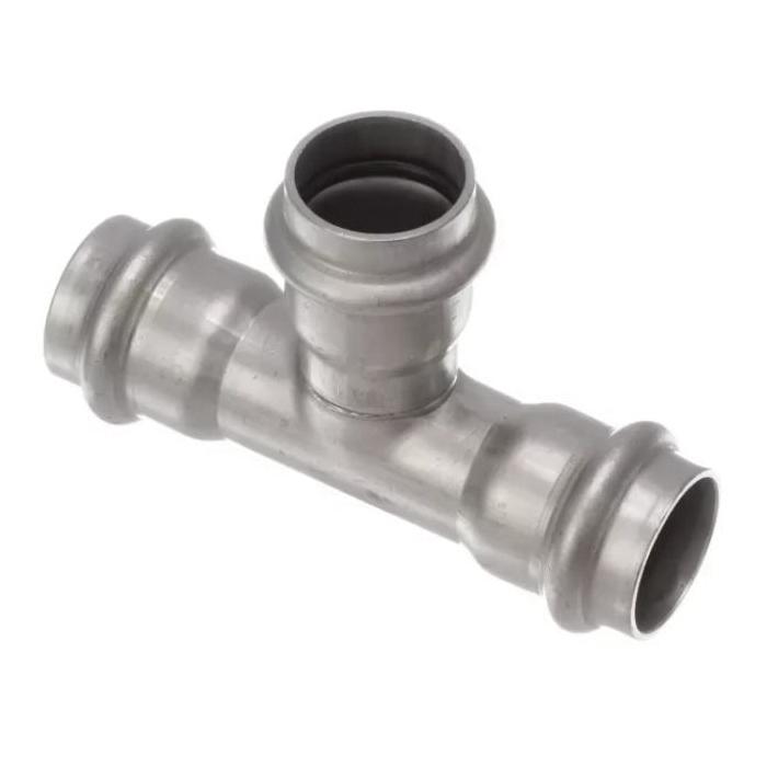 Viega ProPress® 316 80590 1 inch x 1 inch x 1 inch Press x Press x Press 316 Stainless Steel Tee