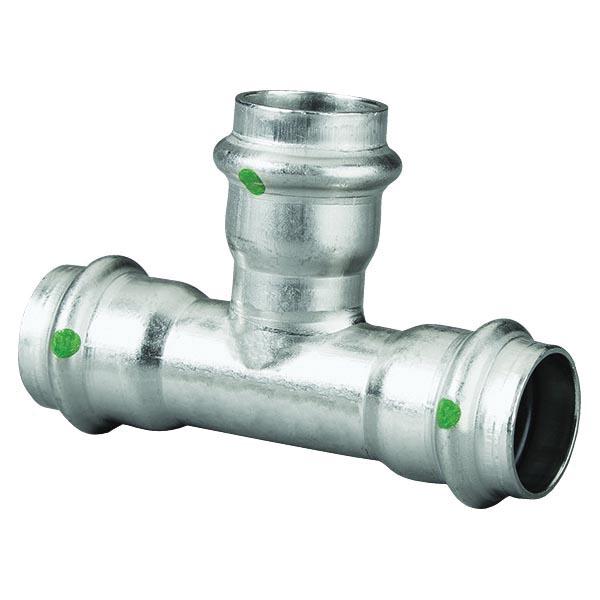Viega ProPress® 316 80680 1-1/4 inch x 1-1/4 inch x 1 inch Press x Press x Press 316 Stainless Steel Tee