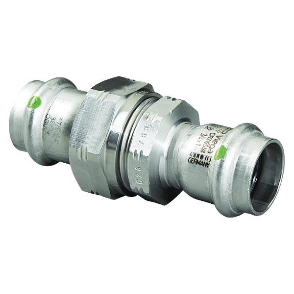 Viega ProPress® 316 81010 3/4 inch x 3/4 inch Press x Press 316 Stainless Steel Union