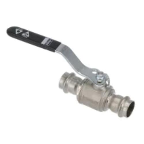 Viega ProPress® 81090 1 inch Press x Press 316 Stainless Steel Full Port 2-Piece Ball Valve