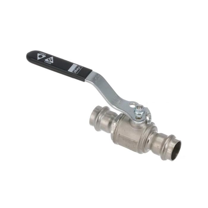 Viega ProPress® 81085 3/4 inch Press x Press 316 Stainless Steel Full Port 2-Piece Ball Valve