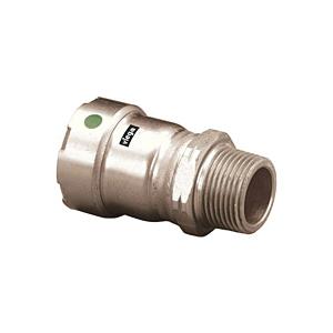 Viega 90230 Adapter, 1/2 in, Press x MPT, Stainless Steel, 200 psi, 0 to 250 deg F thumbnail 2