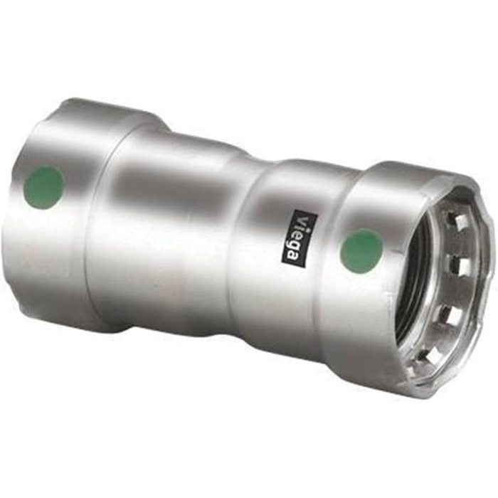 Viega 90290 Coupling, 3/4 in, Stainless Steel, Press thumbnail 2