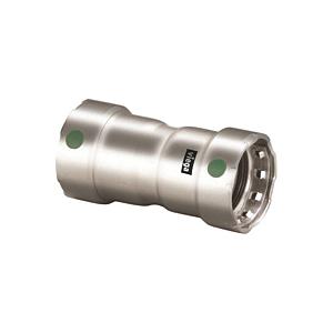 Viega 90290 Coupling, 3/4 in, Stainless Steel, Press