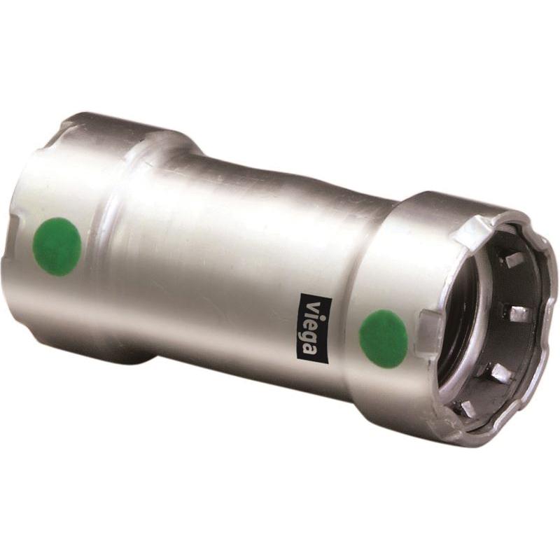 Viega 90855 Coupling, 1-1/4 in, Stainless Steel, Press thumbnail 2