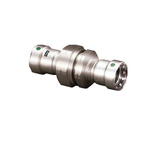 Viega 90925 Union, 1-1/4 in Press, Stainless Steel, 200 psi, 0 to 250 deg F thumbnail 2