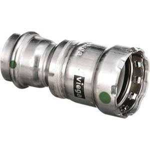 Viega MegaPress® 90470 3/4 inch x 3/4 inch Press x Press 316 Stainless Steel Transition Coupling