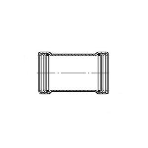 Viega 90665 Coupling, 3 in, Stainless Steel, Press thumbnail 3