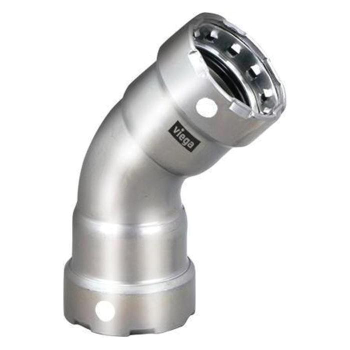 VIEGA #95790 - 1-1/4 - 304 SS MGPR 45 DEG ELL (P) (FKM)