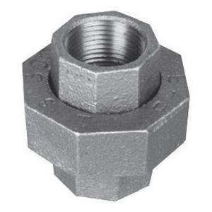 WardFlex 1.NU Brass to Iron Seat Union, 1 in FNPT x 1 in FNPT, Iron, Galvanized, 150 lb