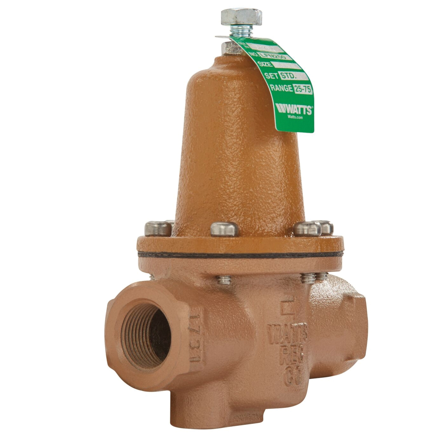 WATTS® Iron Pressure Reducing Valve, 3/4 inch x 3/4 inch, FNPT x FNPT
