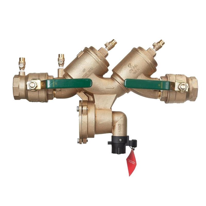 WATTS® LF919 Series 0122678 Reduced Pressure Zone Backflow Preventer, 1 x 1 in, FNPT x FNPT, Lead-Free