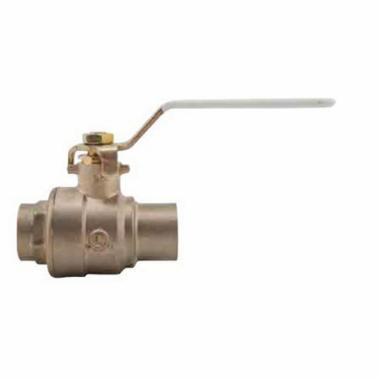 WATTS® LFFBVS-3C Full Port Brass Ball Valve, 2 inch, Sweat x Sweat
