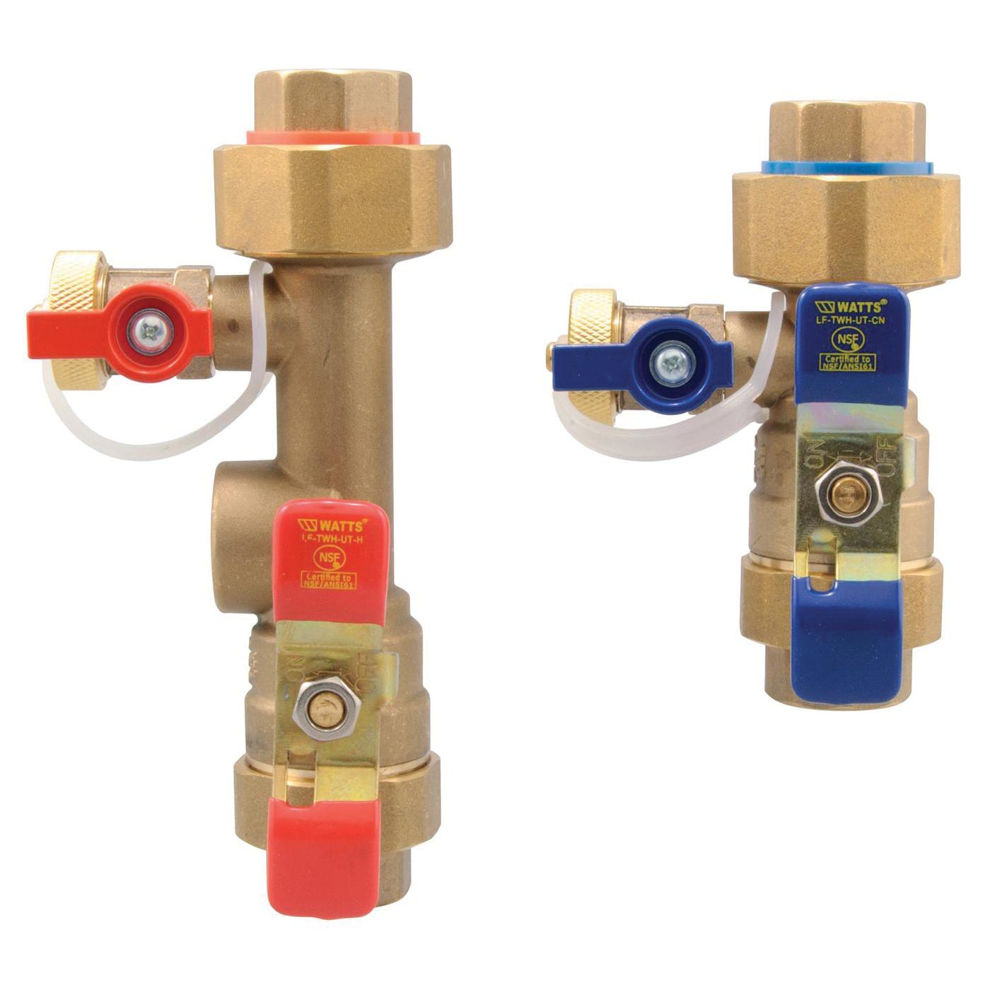 WATTS® LFTWH-UT-HC-RV Copper Silicon Alloy Tankless Water Heater Valve, 3/4 inch Female Threaded, 150 psi