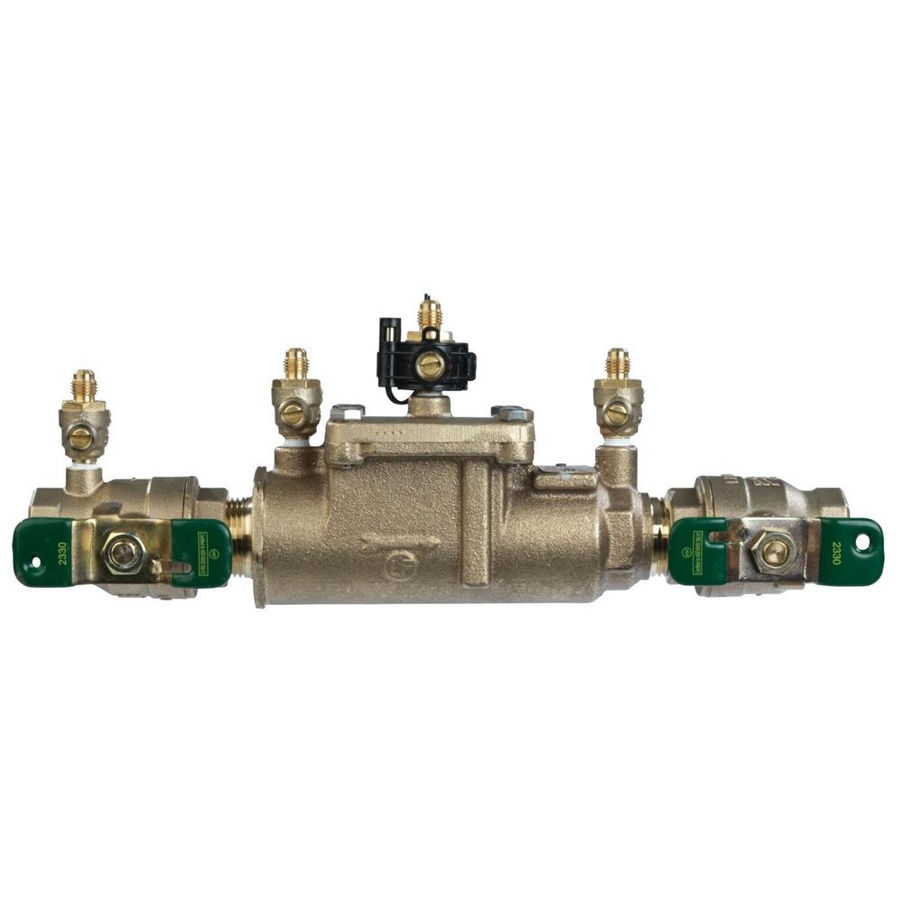 WATTS LF007 Double Check Valve Assembly, 1 inch, 175 psi