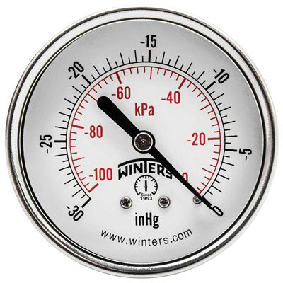 Vacuum Gauges Independent Mechanical Supply