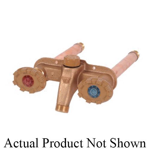 WOODFORD® 22CP-14-MH Freezeless Wall Faucet, 1/2 x 1/2 in, MPT x Female Sweat, Brass, 15-7/8 in L