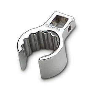 WRIGHT™ 1066 Flare Nut Crowfoot Wrench, 38 in Drive, 1316 in Wrench Opening, 12 -Point, 78 in OAL, Alloy Steel