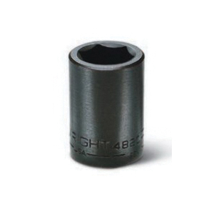WRIGHT™ 4814 Standard Socket, System of Measurement: Imperial, 7/16 in Socket, 1/2 in Drive, 6 -Point, Impact Rated