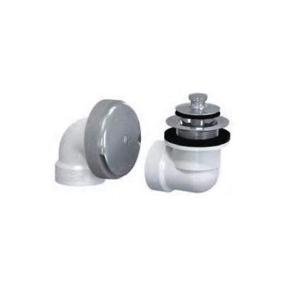 Watco&reg; 601-PF-PVC-CP 601 PVC Piping Presflo&reg; Bath Waste Half Kit, 1-1/2 inch to 11-1/2 inch NPSM (Coarse Thread); 12/Carton