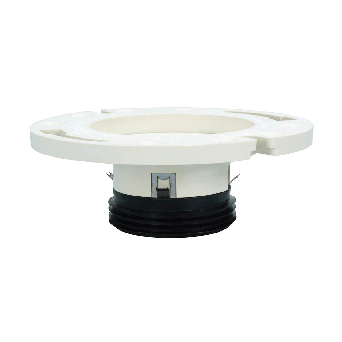 Water-Tite® 86250 DWV Repair Closet Flange, 3 in Pipe, Flanged, 4 in OD, PVC, White, 7 in L