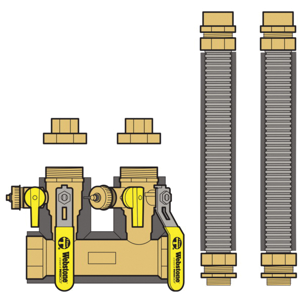Webstone Hydro-Core® H-5FK4-WIF Complete Near Boiler Piping Kit