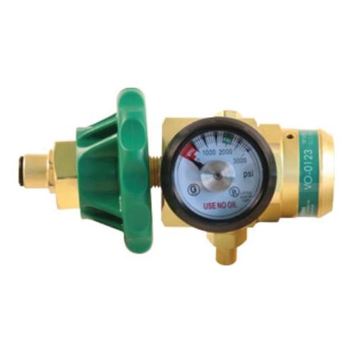 Western/Scott Fetzer VO-0123 HVAC Brazing Regulator, 3/8 in Nominal, 30.2 oz Nominal, Oxygen Fuel, 100 to 3000 psig