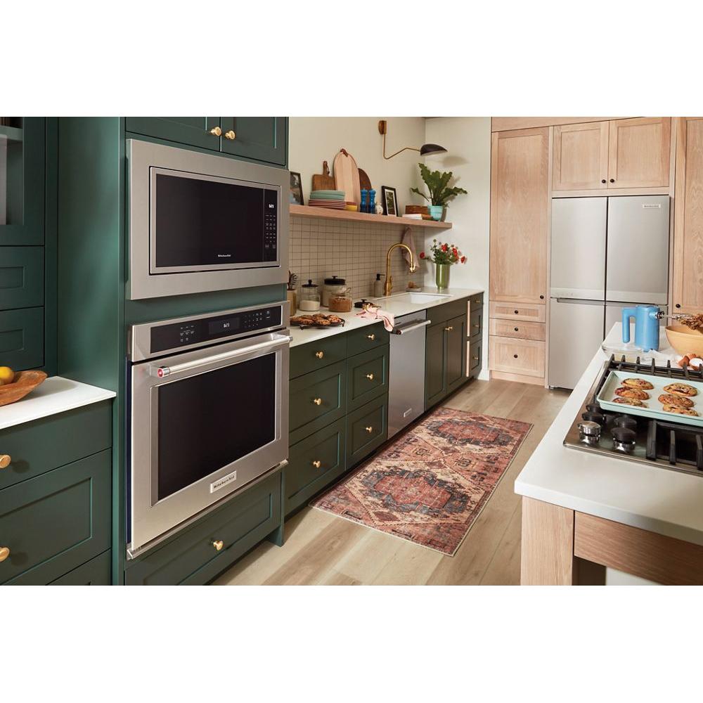 Whirlpool® 27 in Trim Kit for 1.6 cu. ft. Countertop Microwave, Fingerprint Resistant Stainless Steel thumbnail 2