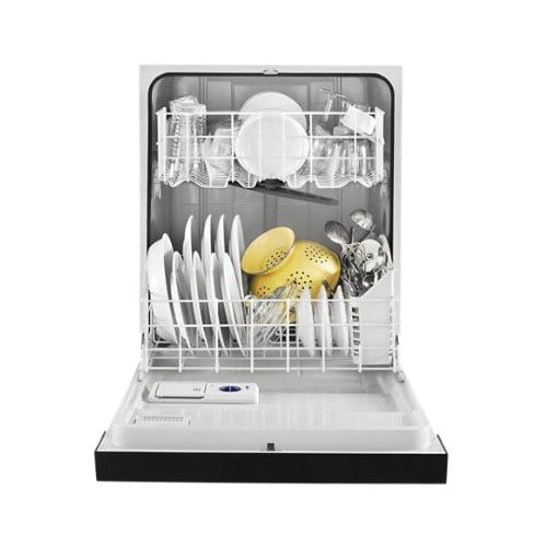 Whirlpool® WDF331PAHB 120V 10A 23-7/8 inch W x 24-1/2 inch D x 34-1/2 inch H Built-In Heavy-Duty Dishwasher, Black thumbnail 3