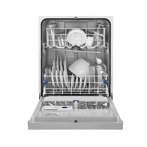 Whirlpool® WDF520PADM 4-Cycle Stainless Steel Monochromatic Built-In Dishwasher, 120V, 15A, Silverware