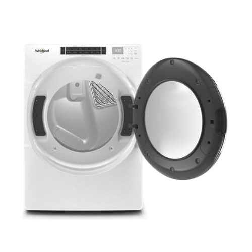Whirlpool® WED8620HW 7.4 cu-ft 240V 30A Front Load Electric Dryer, White thumbnail 4