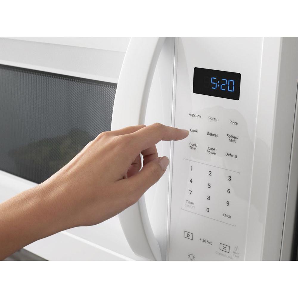 Whirlpool® Over-The-Range Microwave Oven with Electronic Touch Controls, 1.7 cu. ft, 120V, 16A, White thumbnail 2