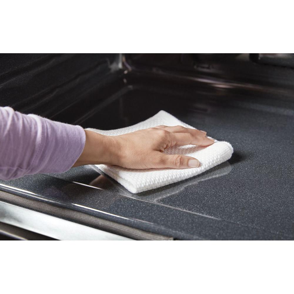 Whirlpool® 5 cu. ft Single Self-Cleaning Wall Oven, Stainless Steel thumbnail 3