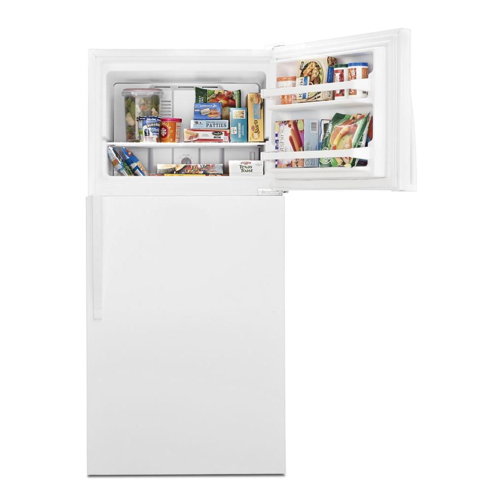 Whirlpool® WRT108FFDW 115V 6.5A 18 cu-ft Top Freezer Refrigerator, White