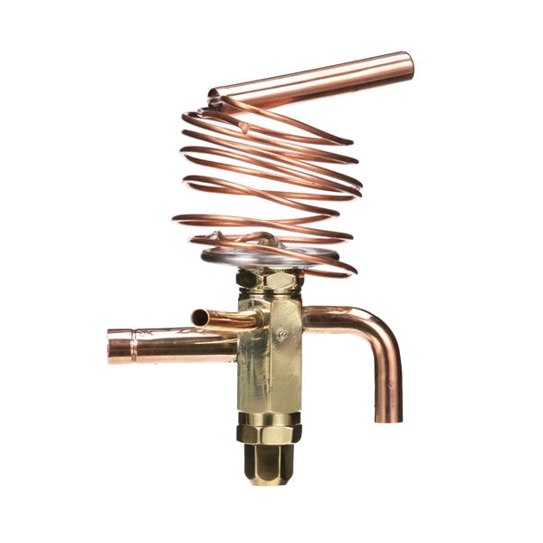 WHITE-RODGERS™ HF Series 054361 Thermostatic Expansion Valve, 3/8 in Inlet, 1/2 in Outlet, R-22 Refrigerant