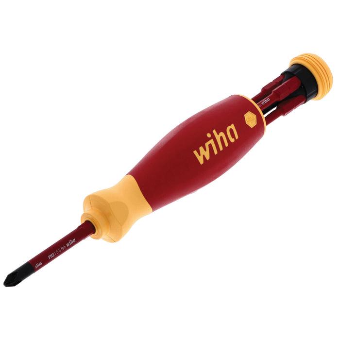 Wiha&reg; 28345 Multi-Driver, Phillips, Slotted, Square Point, Insulated, Magnetized Tip, 6-Piece