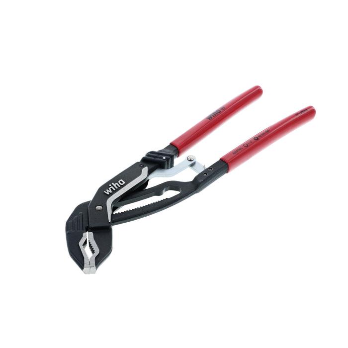 Wiha® 32637 Tongue and Groove Pliers, 10 in OAL, 1-1/2 in Jaw Opening, 1-1/8 in W Jaw, 1-1/4 in L Jaw, V-Jaw Jaw
