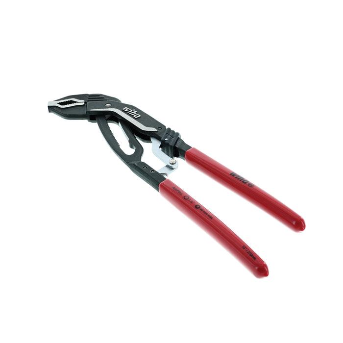 Wiha® 32637 Tongue and Groove Pliers, 10 in OAL, 1-1/2 in Jaw Opening, 1-1/8 in W Jaw, 1-1/4 in L Jaw, V-Jaw Jaw