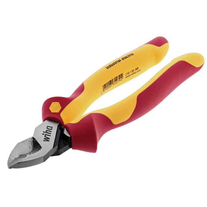 Wiha® 32927 Cable Cutter, 8 in OAL, 1-1/16 in L Jaw, 2 AWG Cable/Wire, Cushion Grip, Ergonomic Handle, Insulated