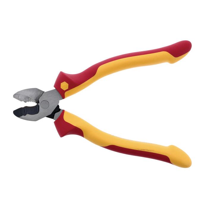 Wiha® 32927 Cable Cutter, 8 in OAL, 1-1/16 in L Jaw, 2 AWG Cable/Wire, Cushion Grip, Ergonomic Handle, Insulated