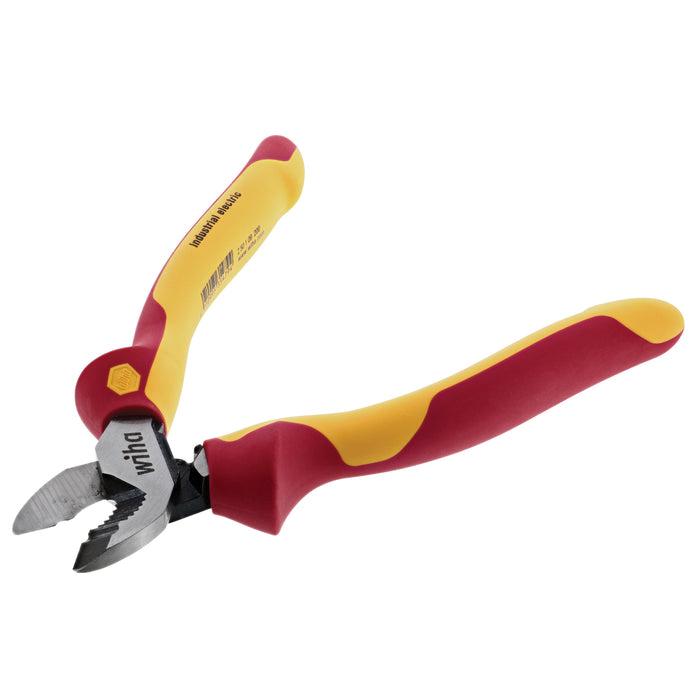 Wiha® 32927 Cable Cutter, 8 in OAL, 1-1/16 in L Jaw, 2 AWG Cable/Wire, Cushion Grip, Ergonomic Handle, Insulated