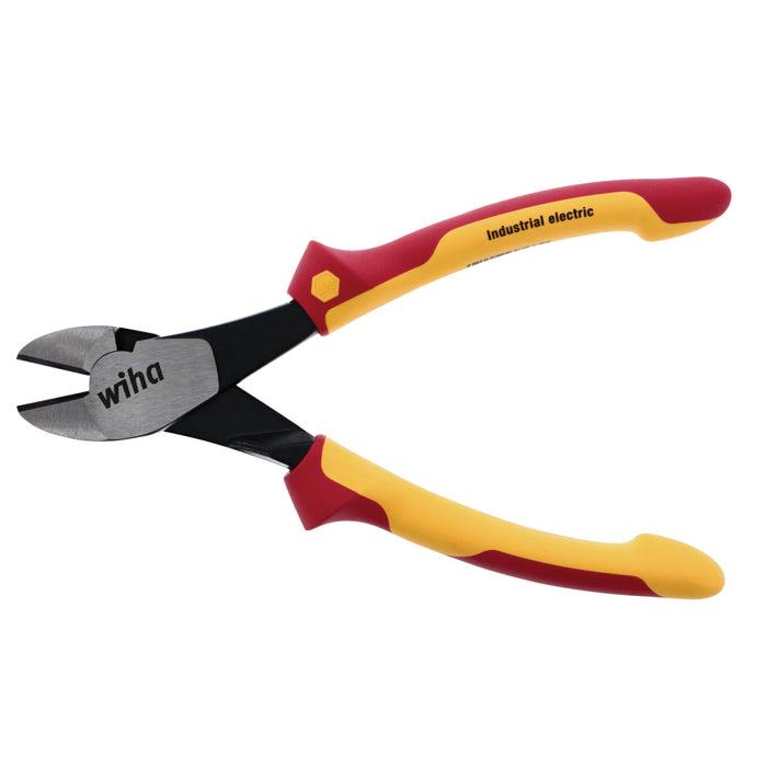Wiha® 32939 Cutting Pliers, 8 in OAL, Cushion Grip, Ergonomic Handle