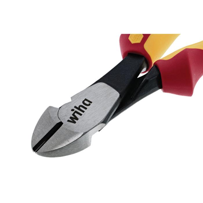 Wiha® 32939 Cutting Pliers, 8 in OAL, Cushion Grip, Ergonomic Handle