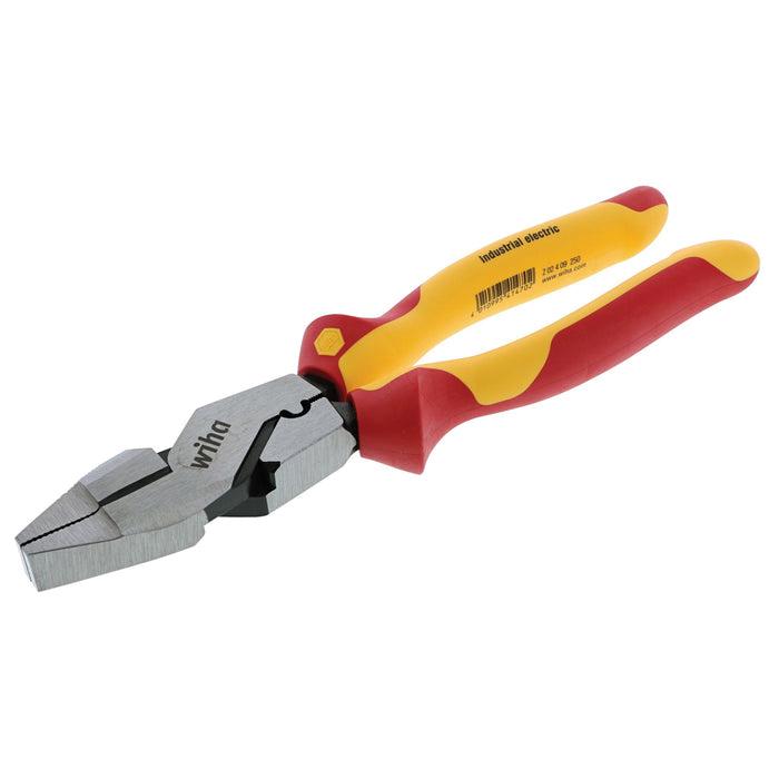 Wiha® 32948 Cutting Pliers, 9-1/2 in OAL, Cushion Grip, Ergonomic Handle